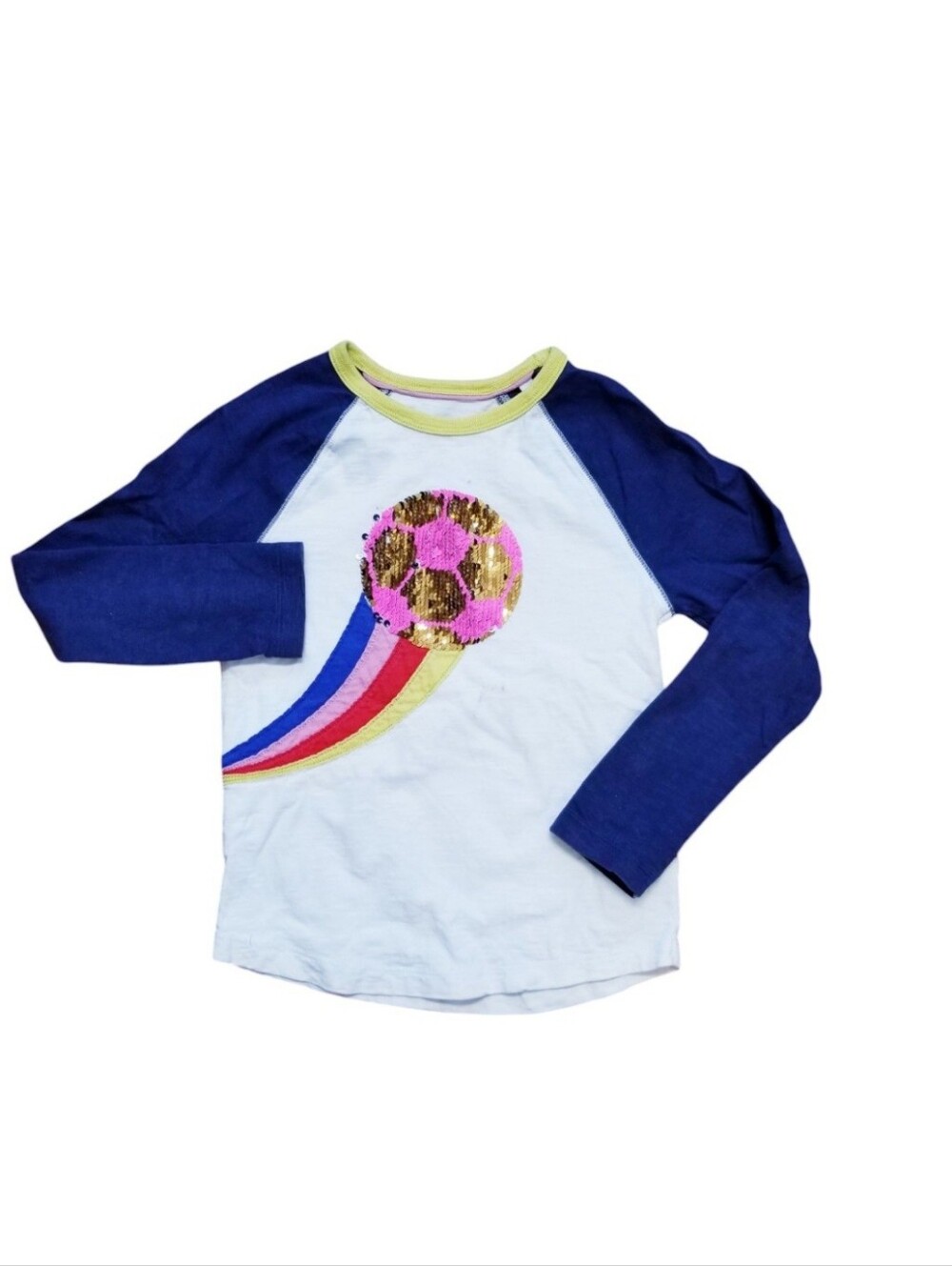Boden Long-Sleeve Graphic Tees 7-8y - Picture 7 of 9